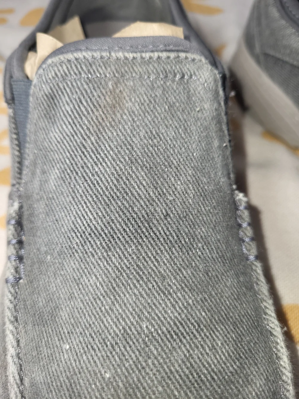 Skechers Men's Slip-On Canvas Boat Shoes in Gray